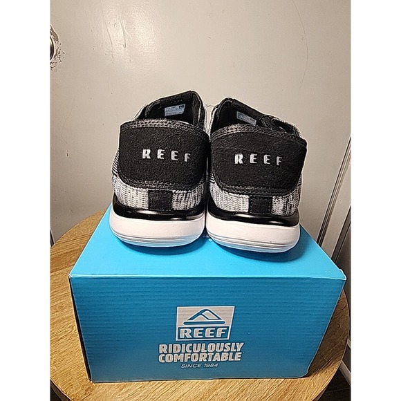 Reef Swellsole Neptune Shoes Mens 11 Charcoal Gray Light Comfort Sneaker New NIB - Picture 3 of 4